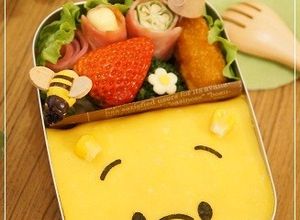 簡単！プーさんのオムライス弁当-レシピのメイン写真