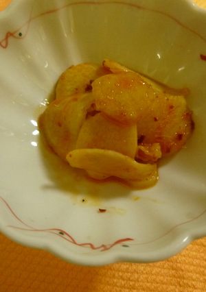 生姜のすっぱ辛ラー油漬け-レシピのメイン写真