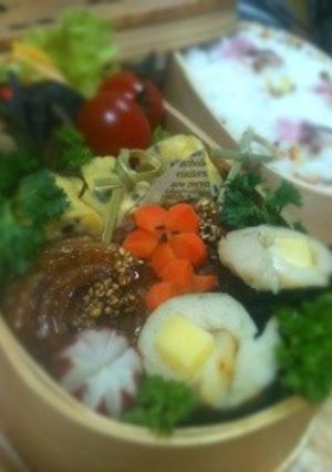 お弁当に塩麹で豚ロール-レシピのメイン写真