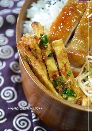 油揚げのカリカリ生姜醤油～お弁当にも！-レシピのメイン写真