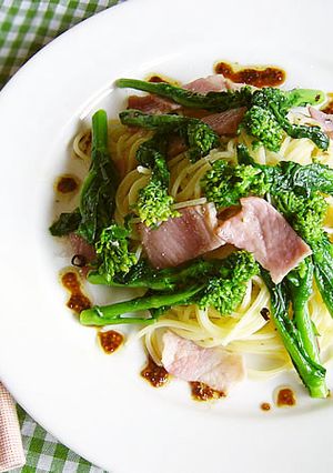 菜の花のパスタ-レシピのメイン写真