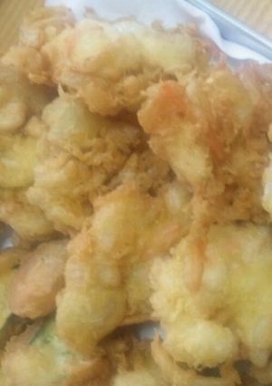 新たま沢山サクサク軽い塩麹かきあげ-レシピのメイン写真