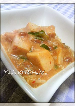とろ〜り濃厚♪納豆マーボー高野豆腐-レシピのメイン写真