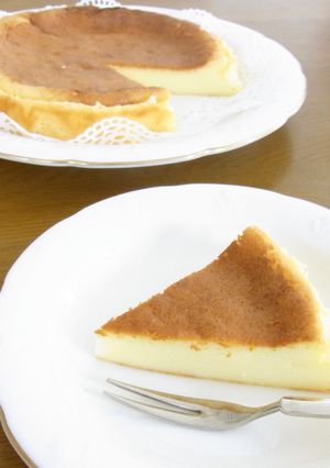 混ぜるだけなのに♡ベイクドチーズケーキ-レシピのメイン写真