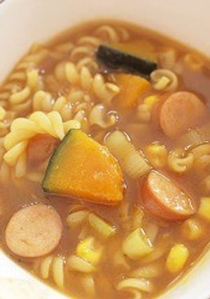 和風なカレースープパスタ-レシピのメイン写真