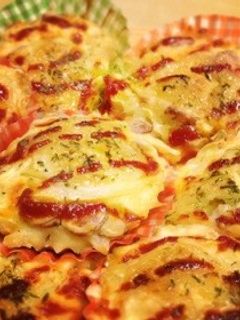 パンケーキミックスで♡簡単ケークサレ風-レシピのメイン写真