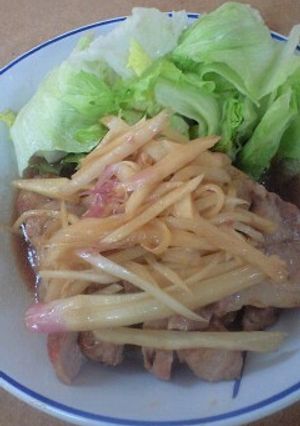 豚肉の新生姜焼き-レシピのメイン写真