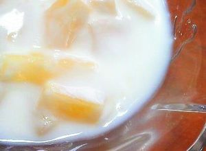 残った缶詰で♪パインヨーグルト！-レシピのメイン写真