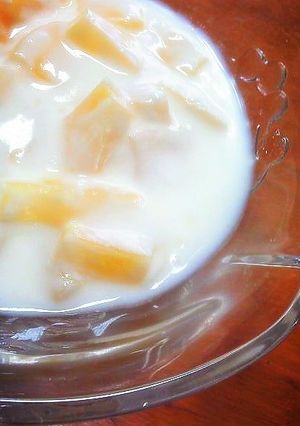 残った缶詰で♪パインヨーグルト！-レシピのメイン写真