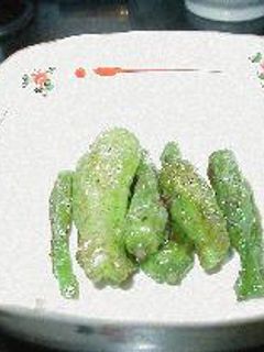 ししとうのごま油炒め-レシピのメイン写真