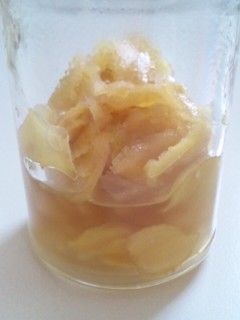 レンジで簡単!しょうがシロップ-レシピのメイン写真