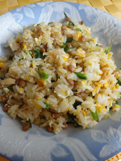 あまり野菜で納豆チャーハン-レシピのメイン写真