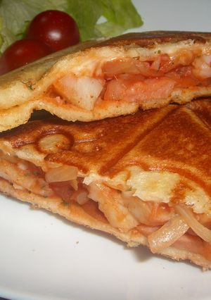 ☆ウインナーとポテトのホットサンド☆-レシピのメイン写真
