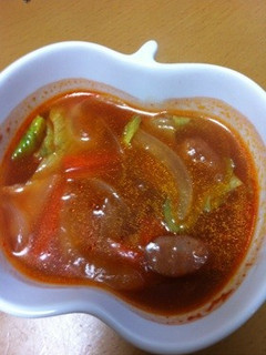 簡単ミネストローネ風スープ-レシピのメイン写真