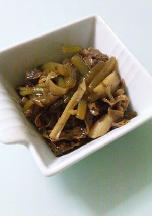 ほっこり春を感じるふきの煮物-レシピのメイン写真