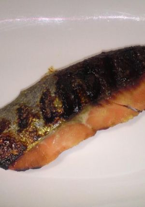 鮭のにんにく味噌漬け焼き-レシピのメイン写真