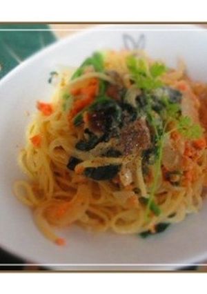 ポルチーニ茸とサーモンのクリームパスタ-レシピのメイン写真