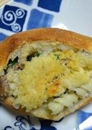 スープパスタinフランスパンのグラタン風-レシピのメイン写真