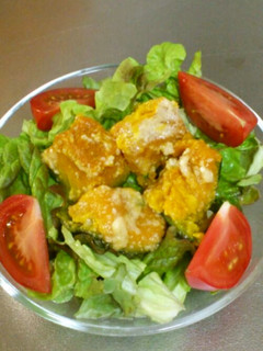 ★簡単★かぼちゃ&粉チーズサラダ-レシピのメイン写真