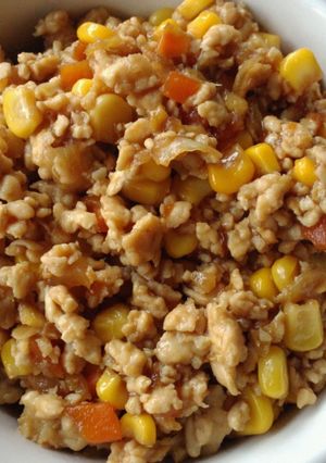 肉そぼろ-レシピのメイン写真