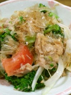 塩麹を使って新玉葱のシャキシャキサラダ♪-レシピのメイン写真