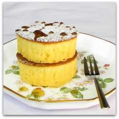 รูปของ イースト発酵のパンケーキ☆クランペット