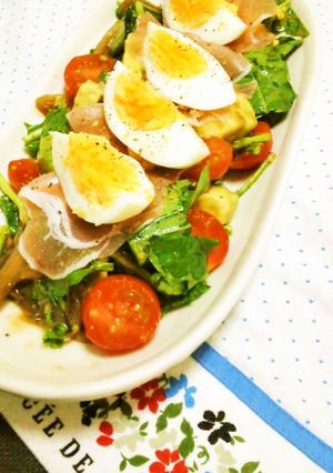 春のごちそうサラダ☆新玉&バルサミコで♪-レシピのメイン写真