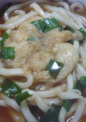 砂糖不使用！ズボラ過ぎるきつねうどん☆★-レシピのメイン写真