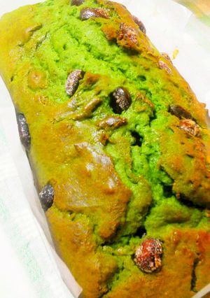 抹茶風！甘納豆パウンドケーキ-レシピのメイン写真