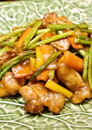 パパッと♪鶏ももの五香粉照り焼き-レシピのメイン写真