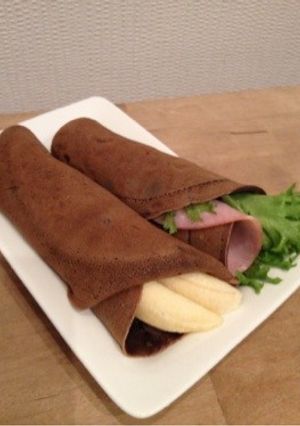 チョコクレープ巻き。-レシピのメイン写真