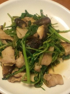 春花野菜の柚子胡椒炒め ♪季節ごはん-レシピのメイン写真