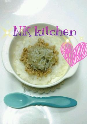 ☆離乳食☆しらすと納豆のどんぶり-レシピのメイン写真