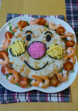 アンパンマンちらし寿司♪-レシピのメイン写真