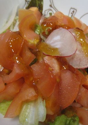 カット野菜×生トマト-レシピのメイン写真