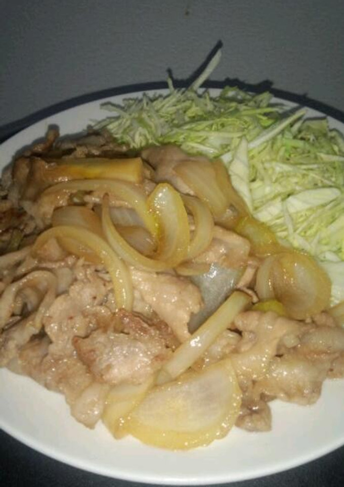 豚の生姜焼き♪-レシピのメイン写真