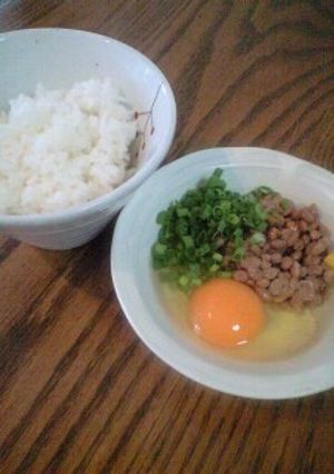 納豆ご飯？卵かけご飯？Ｗで美味しい☆-レシピのメイン写真