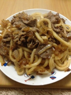 ジンギスカン焼うどん-レシピのメイン写真