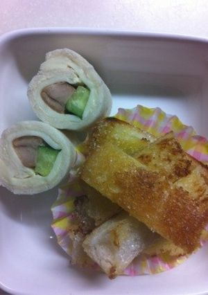 くるくるサンドイッチ-レシピのメイン写真