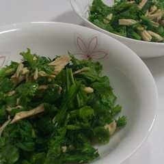 รูปของ わさび菜のサラダ