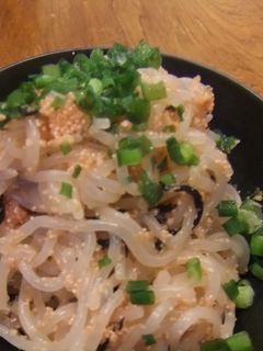 しらたきの明太子和え-レシピのメイン写真