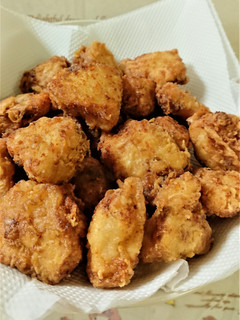 しっかり味付け!マヨ醤油味の唐揚げ♪-レシピのメイン写真