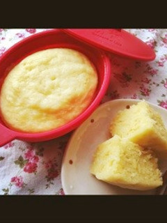 簡単!ふわモチッ☆私のお豆腐蒸しケーキ☆-レシピのメイン写真