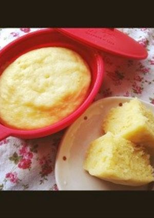 簡単！ふわモチッ☆私のお豆腐蒸しケーキ☆-レシピのメイン写真
