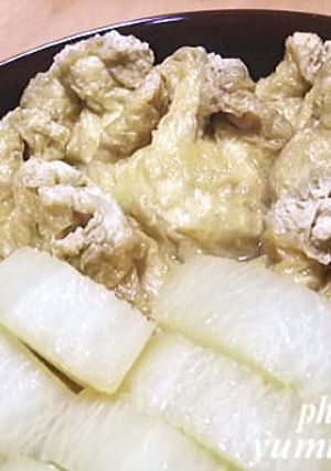 巾着鶏肉と大根の煮物-レシピのメイン写真