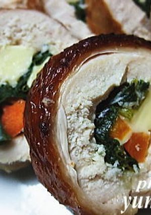 鶏胸肉のこんがり和風巻き-レシピのメイン写真