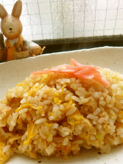 たぬきつね焼き飯(^。^)♥-レシピのメイン写真