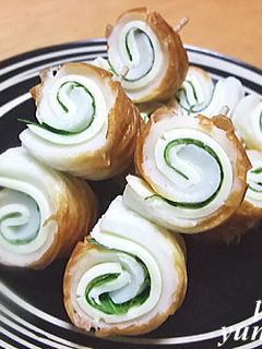ちくわのシソ&チーズ巻き-レシピのメイン写真