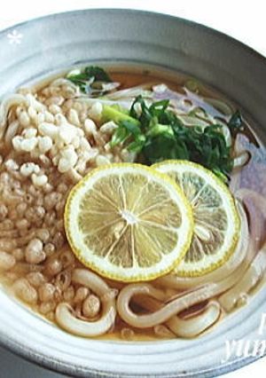 レモン風味うどん-レシピのメイン写真