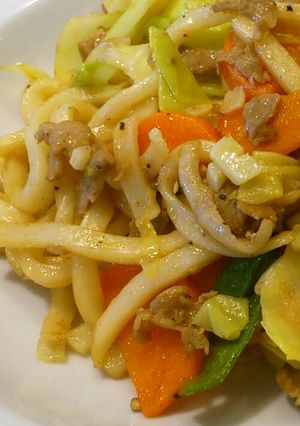 焼きうどん(ソース味)-レシピのメイン写真